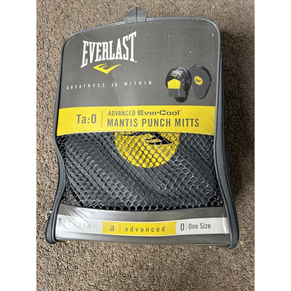 Everlast Boxing Advanced EverCool Mantis Punch Mitts One Size